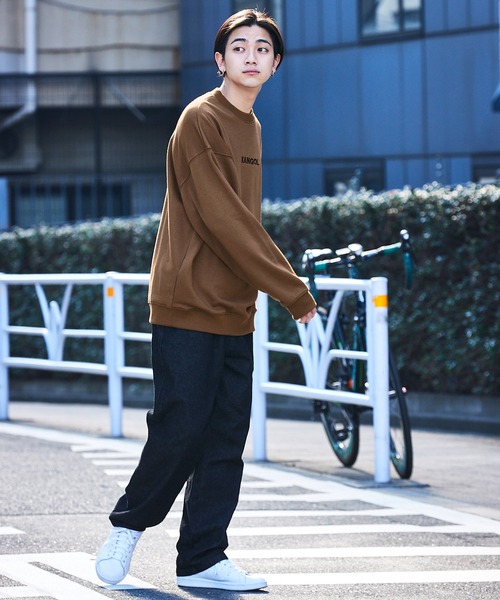 ▽WEB限定 MONO-MART×KANGOL カンゴール ビッグシルエット プル