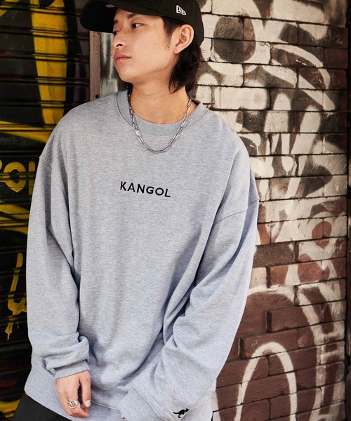 ▽WEB限定 MONO-MART×KANGOL カンゴール ビッグシルエット プル