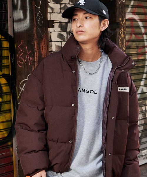 ▽WEB限定 MONO-MART×KANGOL カンゴール ビッグシルエット プル