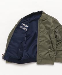 ポロラルフローレンベビー ma-1 MA-1を使った「ラルフローレン」のキッズ人気ファッション