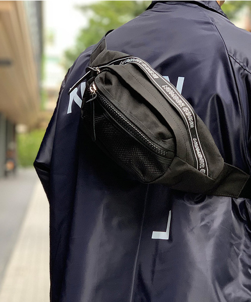 ナンバーナイン タイム期 ウエストバッグ 01ss スカル NUMBER (N)INE