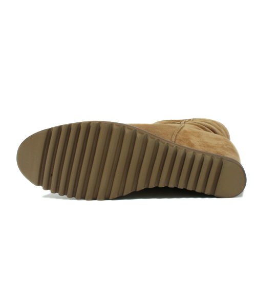 SLOBE IENA（スローブイエナ）の「GIOIA DELLACQUA インヒールブーツ。（ブーツ・レディース・ブラック/ベージュ系その他・36/37/38）」の4枚目の写真