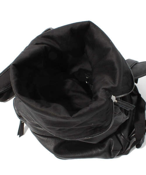 And A（アンドエー）の「レザーフォルドリュック（バックパック/リュック・メンズ・ホワイト/ブラック/キャメル・FREE）」の8枚目の写真