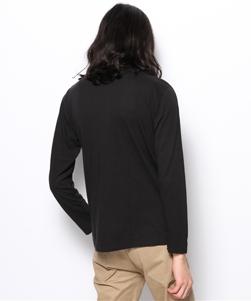 WEGO(ウィゴー)の「WEGO/フォトプリントUネックTシャツ(Tシャツ/カットソー・メンズ・ホワイト/ホワイト系その他/ブラック/ネイビー/ライトピンク・MEDIUM/LARGE)」の8枚目の写真