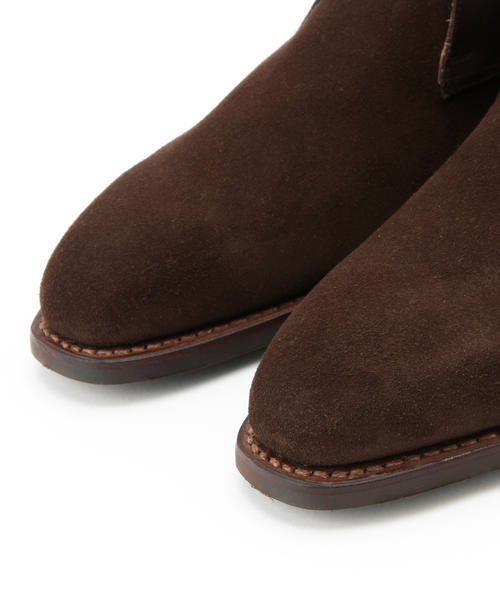 BEAMS F（ビームスエフ）の「CROCKETT & JONES / “TETBURY”ダイナイトソール（ドレスシューズ・メンズ・ダークブラウン・7/5.5/6.5inch/8inch/7.5inch/8.5inch/6inch/5inch）」の3枚目の写真