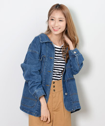 shopnikoniko(�V���b�v�j�R�j�R)�̃f�j���J�o�[�I�[���W���P�b�g(�f�j���W���P�b�g)