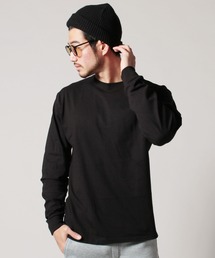 Champion コットン無地長袖ベーシック＆ビッグTシャツ