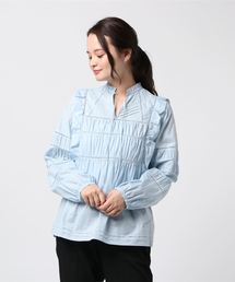 CASA FLINE（カーサフライン）の「フリルブラウス（シャツ/ブラウス