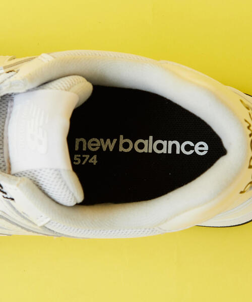 BEAUTY&YOUTH UNITED ARROWS(ビューティーアンドユースユナイテッドアローズ)の「【別注】<New Balance(ニューバランス)>∴ML574 スニーカー(スニーカー・レディース・ホワイト・25cm/23cm/24cm/24.5cm/23.5cm/22.5cm)」の11枚目の写真