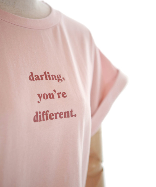 lissi Boutique(リージーブティック)の「【lissi Boutique】darlingTシャツ(Tシャツ/カットソー・レディース・ホワイト/ピンク・FREE)」の10枚目の写真