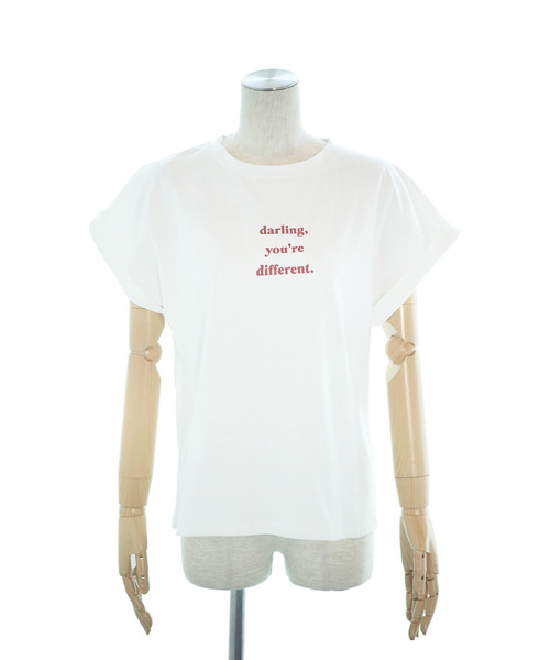 lissi Boutique(リージーブティック)の「【lissi Boutique】darlingTシャツ(Tシャツ/カットソー・レディース・ホワイト/ピンク・FREE)」の12枚目の写真