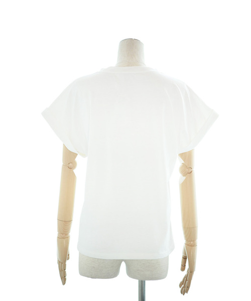 lissi Boutique(リージーブティック)の「【lissi Boutique】darlingTシャツ(Tシャツ/カットソー・レディース・ホワイト/ピンク・FREE)」の13枚目の写真