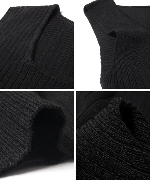 coca(coca)(コカ)の「前後2wayスクエアネックリブタンクトップ(タンクトップ・レディース・ブラック/パープル/ブラウン/ブルー/ベージュ/グリーン・ONE SIZE)」の20枚目の写真