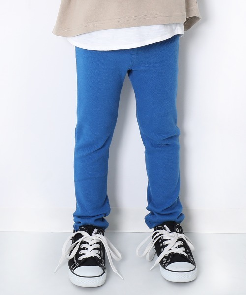 devirock（デビロック）の「ウルトラストレッチパンツ（その他パンツ・キッズ・ライトブラウン/モカ/グリーン系その他/キャメル/スモークピンク/パープル系その他2/ブラック/ピンク系その他/マスタード/ブルー系その他/パープル系その他/ダークパープル/ラベンダー/ワイン/レッド系その他/ヘザーチャコール/杢グレー/ブルー/イエロー/ターコイズブルー/ピンク/カーキ/レッド/ネイビー/ベージュ/ダークグリーン/ライトパープル/ブラウン系その他/アイボリー/ブルー系その他2/ダークオリーブ/イエロー系その他/ライトベージュ/レッド系その他2・80ｃｍ/90cm/95cm/110cm/100cm/120cm/130cm/140cm/150cm/160cm）」の17枚目の写真