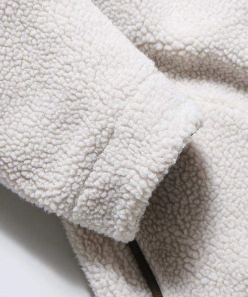 made in standard （メイドインスタンダード）の「ボアライナーマウンテンパーカー -2WAY（マウンテンパーカー・レディース・ブラック/ベージュ/ネイビー/カーキ・S/M/L）」の19枚目の写真