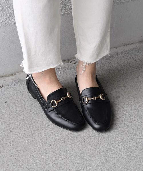 Khaju(カージュ)の「Khaju:ビットローファー◇(ローファー・レディース・ブラック/ブラウン・50/40/30)」の4枚目の写真