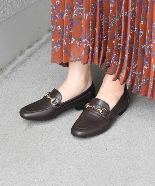 Khaju(カージュ)の「Khaju:ビットローファー◇(ローファー・レディース・ブラック/ブラウン・50/40/30)」の8枚目の写真