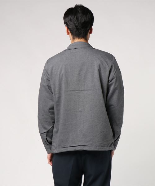THE CASUAL(カジュアル)の「TRストレッチアーバンコーチジャケット(ブルゾン・メンズ・ブラック/ベージュ/ベージュ系その他4/ベージュ系その他2/ベージュ系その他3/ストライプ/チャコール/ベージュ系その他/グレー/グレー系その他/ブラウン/ネイビー・S/M/L/XL)」の14枚目の写真