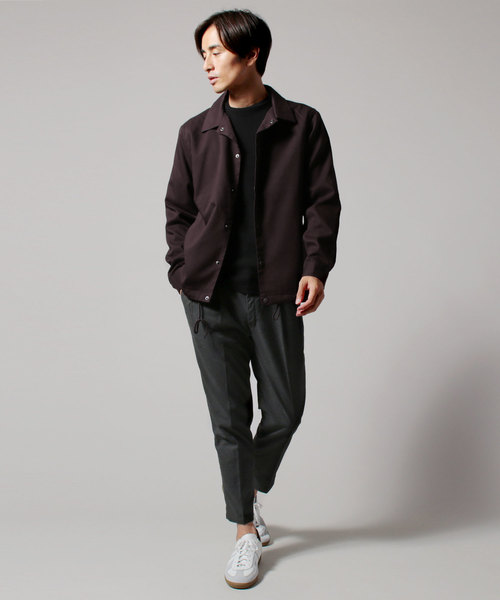 THE CASUAL(カジュアル)の「TRストレッチアーバンコーチジャケット(ブルゾン・メンズ・ブラック/ベージュ/ベージュ系その他4/ベージュ系その他2/ベージュ系その他3/ストライプ/チャコール/ベージュ系その他/グレー/グレー系その他/ブラウン/ネイビー・S/M/L/XL)」の20枚目の写真