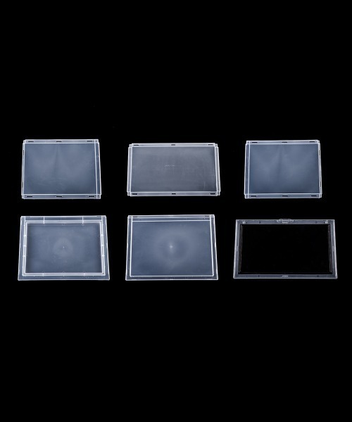 entre square（アントレスクエアー）の「bcl/シューズケース シューズボックス シューラック 横置き 組み立て式 スタッキングディスプレイボックス（シューズ小物/雑貨・レディース・クリア/ブラック・ONE SIZE/ONESIZE）」の5枚目の写真