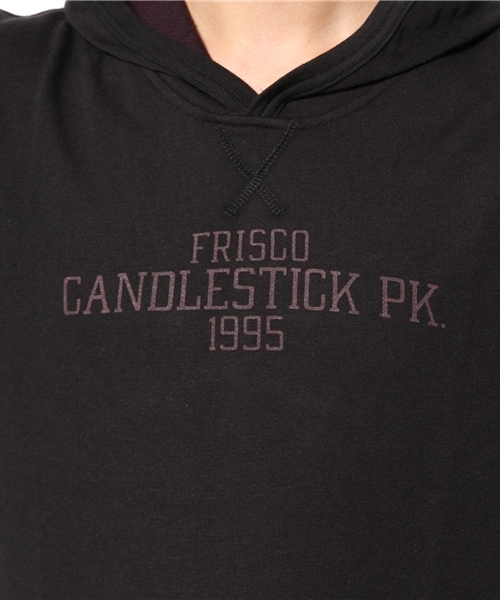 coen（コーエン）の「ガーゼショートスリーブパーカー14SS2（Tシャツ/カットソー・メンズ・グレー/ライトブルー/ブラック・MEDIUM/X-LARGE/SMALL/LARGE）」の8枚目の写真