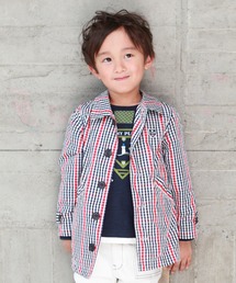 RAGMART | チェック柄メッシュ裏地ナイロンコート(その他アウター)