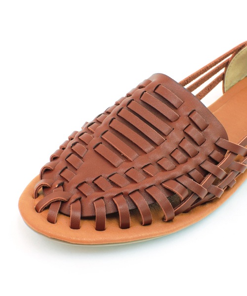 RiiiKa(リーカ)の「メッシュ編み シューズ【RiiiKa/リーカ】(サンダル・レディース・ホワイト/ブラック/ブラウン/グリーン/ベージュ・LL/S/M/L)」の12枚目の写真