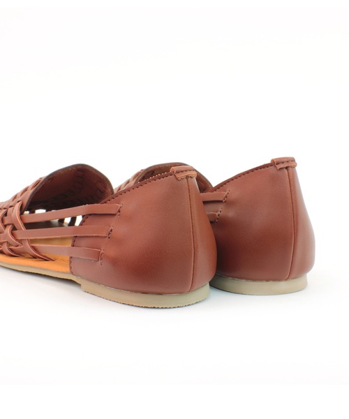 RiiiKa(リーカ)の「メッシュ編み シューズ【RiiiKa/リーカ】(サンダル・レディース・ホワイト/ブラック/ブラウン/グリーン/ベージュ・LL/S/M/L)」の13枚目の写真