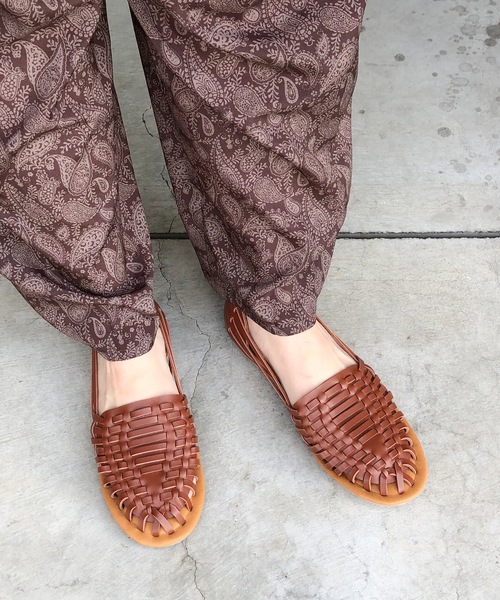 RiiiKa(リーカ)の「メッシュ編み シューズ【RiiiKa/リーカ】(サンダル・レディース・ホワイト/ブラック/ブラウン/グリーン/ベージュ・LL/S/M/L)」の16枚目の写真