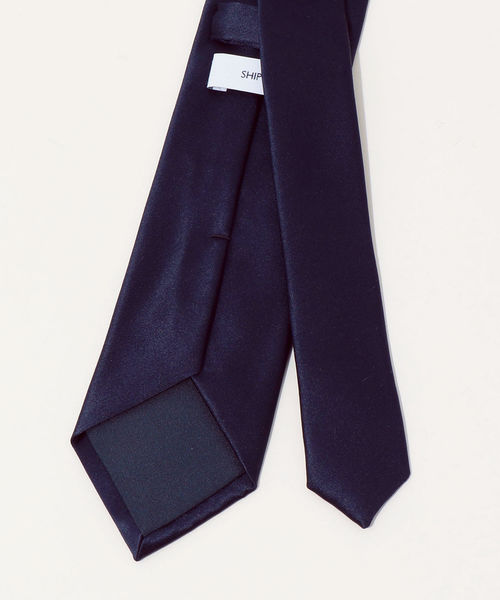 SHIPS any（シップス エニィ）の「SHIPS any: シルク ネクタイ ソリッド（ネクタイ・メンズ・ブラック/ネイビー/シルバー・ONE SIZE）」の7枚目の写真