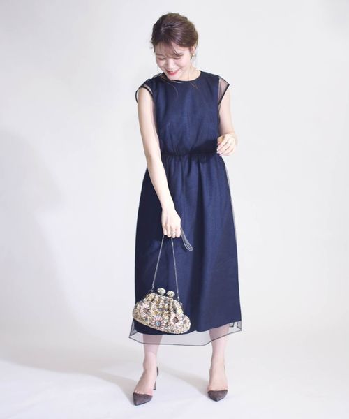 Little Black ハクツイルコンビワンピース パーティー用 ワンピース Ships Little Black シップスリトルブラック のファッション通販 Zozotown