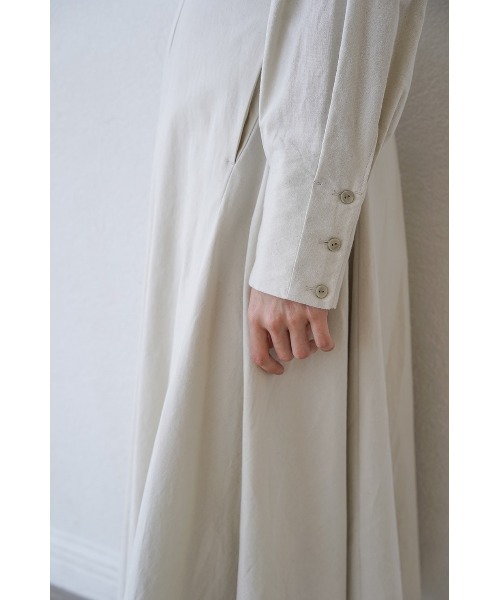 CLANE（クラネ）の「V NECK LADY SHIRT ONE PIECE（ワンピース）」 - WEAR