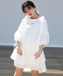 one after another NICE CLAUP | バックプリーツシャツ(シャツ/ブラウス)