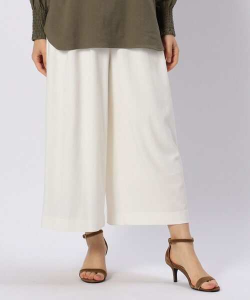 Liesse（リエス）の「ボリュームタックパンツ（その他パンツ・レディース・チャコールグレー/オフホワイト/パープル/キナリ・S/M）」の5枚目の写真