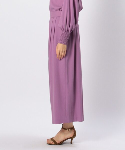 Liesse（リエス）の「ボリュームタックパンツ（その他パンツ・レディース・チャコールグレー/オフホワイト/パープル/キナリ・S/M）」の6枚目の写真