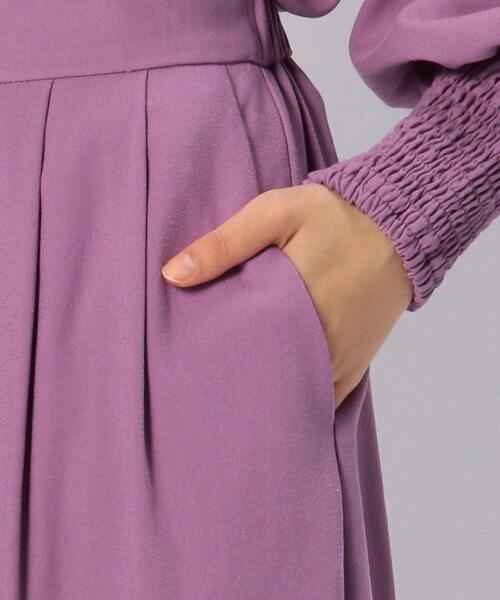 Liesse（リエス）の「ボリュームタックパンツ（その他パンツ・レディース・チャコールグレー/オフホワイト/パープル/キナリ・S/M）」の9枚目の写真