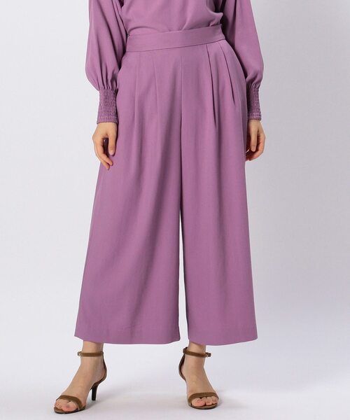 Liesse（リエス）の「ボリュームタックパンツ（その他パンツ・レディース・チャコールグレー/オフホワイト/パープル/キナリ・S/M）」の17枚目の写真