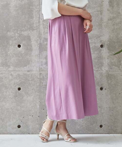 Liesse（リエス）の「ボリュームタックパンツ（その他パンツ・レディース・チャコールグレー/オフホワイト/パープル/キナリ・S/M）」の18枚目の写真