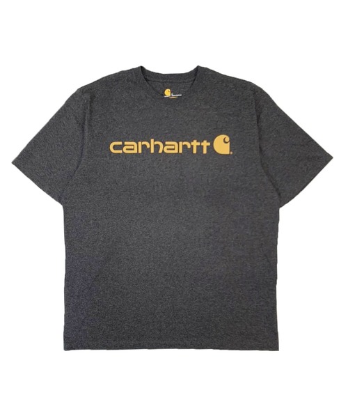 Carhartt(カーハート)の「Carhartt/S/S LOGO T-SHIRT(Tシャツ/カットソー・メンズ・チャコールグレー/ブラック/カーキ/ブルー/グレー・SMALL/MEDIUM/LARGE)」の8枚目の写真