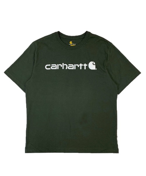 Carhartt(カーハート)の「Carhartt/S/S LOGO T-SHIRT(Tシャツ/カットソー・メンズ・チャコールグレー/ブラック/カーキ/ブルー/グレー・SMALL/MEDIUM/LARGE)」の10枚目の写真