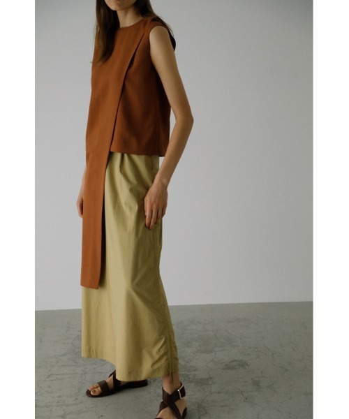 RIM.ARK（リムアーク）の「Outside double shoulder tops（タンク 