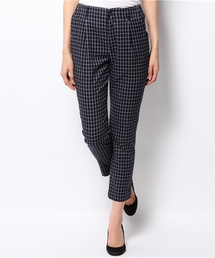 BEAMS LIGHTS Women's | BEAMS LIGHTS / サイドゴム チェックパンツ(その他パンツ)