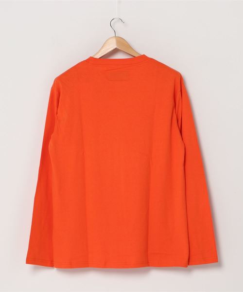 UNIVERSAL OVERALL(ユニバーサルオーバーオール)の「【UNIVERSAL OVERALL】ロングスリーブポケットTシャツ / U933215(Tシャツ/カットソー・メンズ・ホワイト/ブラック/ベージュ/グレー/オレンジ・SMALL/MEDIUM/LARGE)」の6枚目の写真