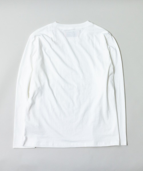 UNIVERSAL OVERALL(ユニバーサルオーバーオール)の「【UNIVERSAL OVERALL】ロングスリーブポケットTシャツ / U933215(Tシャツ/カットソー・メンズ・ホワイト/ブラック/ベージュ/グレー/オレンジ・SMALL/MEDIUM/LARGE)」の13枚目の写真