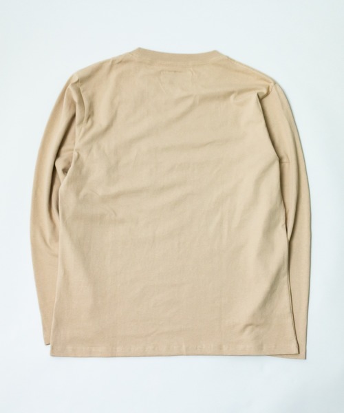 UNIVERSAL OVERALL(ユニバーサルオーバーオール)の「【UNIVERSAL OVERALL】ロングスリーブポケットTシャツ / U933215(Tシャツ/カットソー・メンズ・ホワイト/ブラック/ベージュ/グレー/オレンジ・SMALL/MEDIUM/LARGE)」の10枚目の写真