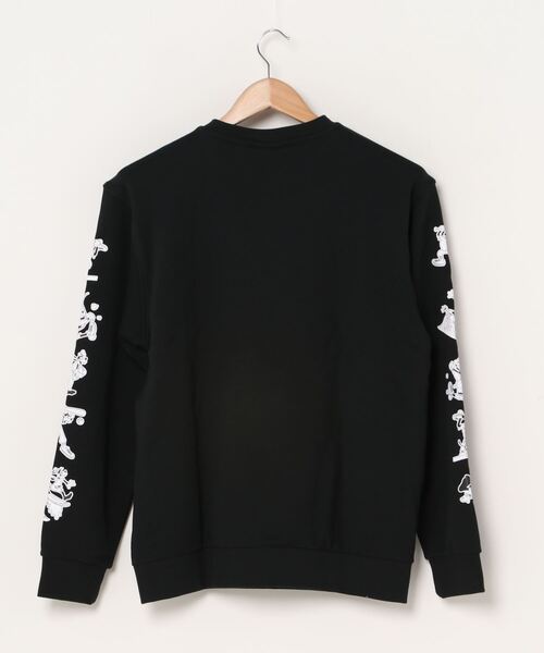 adidas Originals(アディダスオリジナルス)の「adidas Originals/アディダス オリジナルス GOOFY CREW/グーフィー クルー(スウェット・メンズ・ブラック・L/M/S/XL)」の2枚目の写真