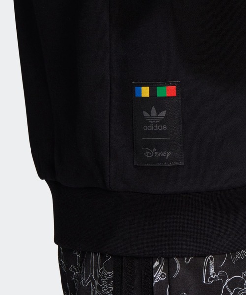 adidas Originals(アディダスオリジナルス)の「adidas Originals/アディダス オリジナルス GOOFY CREW/グーフィー クルー(スウェット・メンズ・ブラック・L/M/S/XL)」の6枚目の写真
