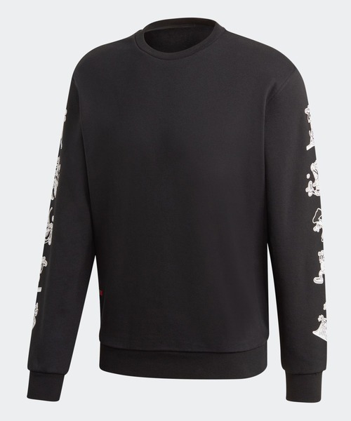 adidas Originals(アディダスオリジナルス)の「adidas Originals/アディダス オリジナルス GOOFY CREW/グーフィー クルー(スウェット・メンズ・ブラック・L/M/S/XL)」の7枚目の写真