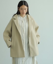 AMERICAN HOLIC | ミディ丈ドロップショルダーコクーンコート(その他アウター)