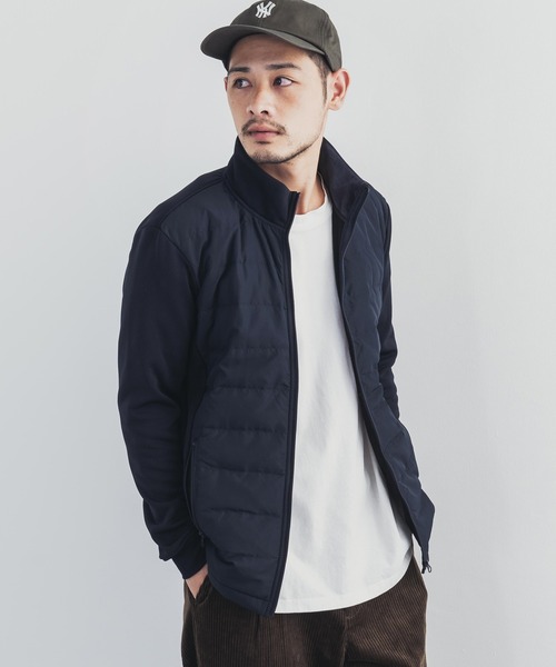 Rocky Monroe(ロッキーモンロー)の「キルティング スタンドネック インナーダウン(ダウンジャケット/コート・メンズ・ブラック/ベージュ/ネイビー/カーキ/カモフラージュ・LL/M/L)」の5枚目の写真